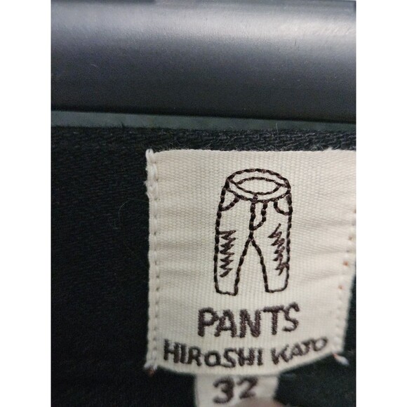 Kato By Hiroshi Kato The Pen Slim 4 Way Jeans 32 X 30 Black Raw Denim - Picture 2 of 8